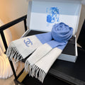 CHANEL 25S SCARF 180 IN CASHMERE 989815