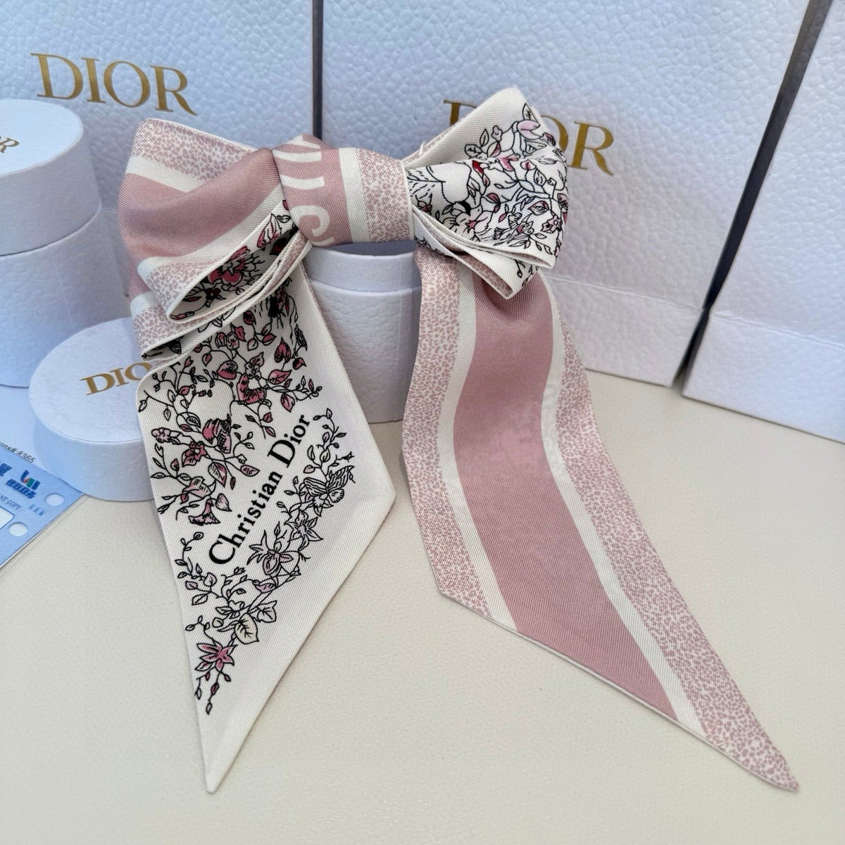 DIOR RIBBON IN SILK 591426