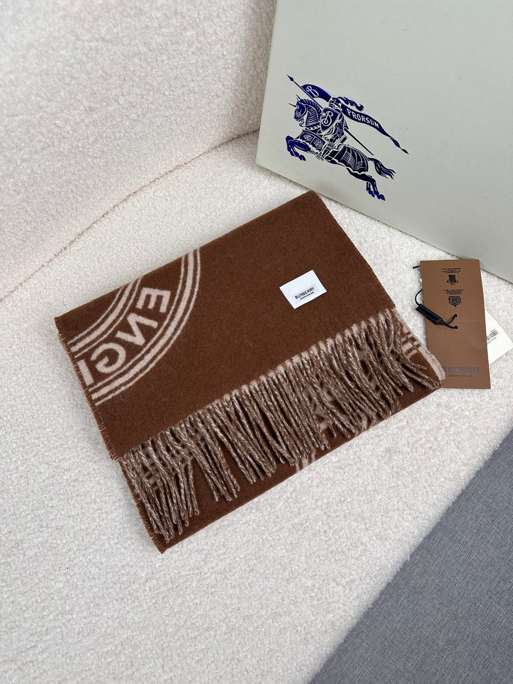 BURBERRY BBR SCARF IN CASHMERE 505319