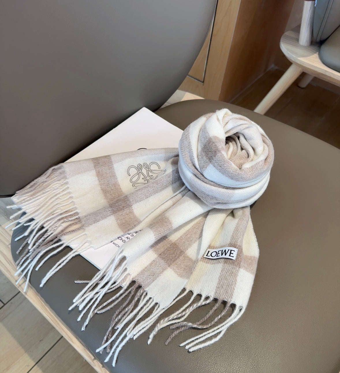 LOEWE 25S SCARF 180 IN CASHMERE 861392