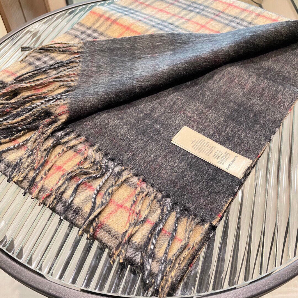 BURBERRY BBR SCARF 200 CM IN CASHMERE 509630