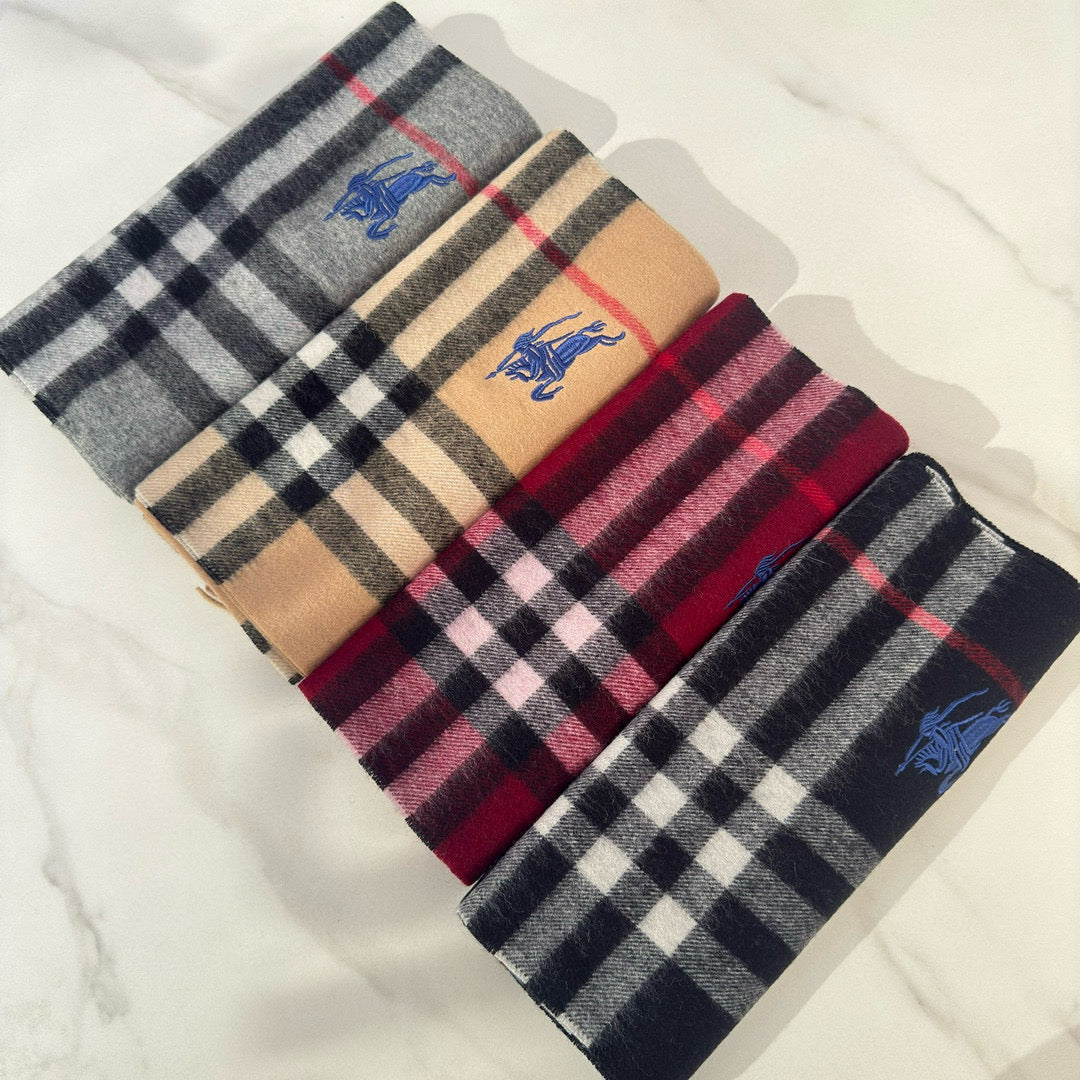 BURBERRY BBR SCARF 180 CM IN CASHMERE 543389